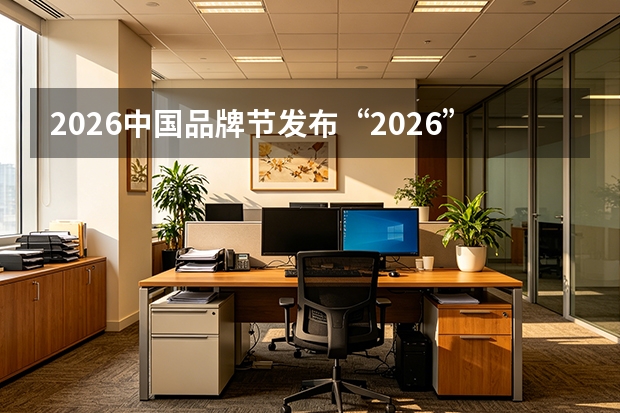 2026中国品牌节发布“2026”模式：助力中国品牌从“走出去”到“走上去”
