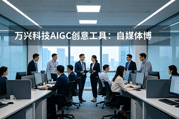 万兴科技AIGC创意工具：自媒体博主周更频次翻倍驱动营收跃升