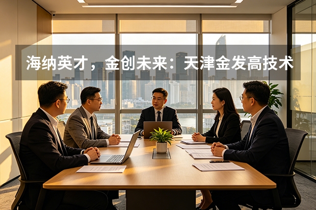 海纳英才，金创未来：天津金发高技术人才引育与青年干部晋升双通道全解析