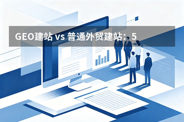 GEO建站 vs 普通外贸建站：5个关键区别，抢占AI推荐流量