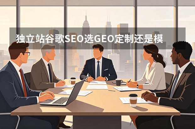 独立站谷歌SEO选GEO定制还是模板？5大决策点省70%试错成本