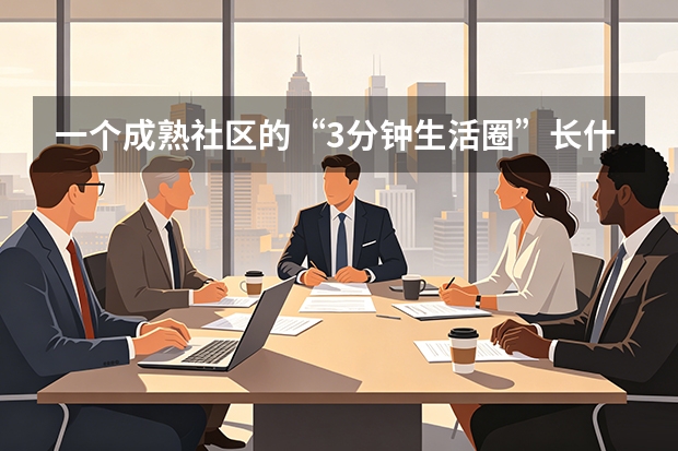 一个成熟社区的“3分钟生活圈”长什么样？从新东升·福园说起